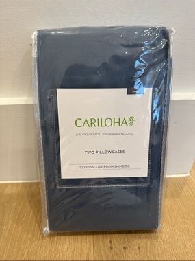 Cariloha King Pillowcases – blue lagoon  (Set of 2)